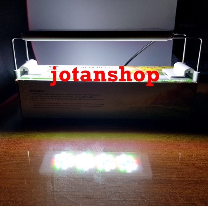 Kandila Z400 Z 400 Lampu LED Aquarium Aquascape  18W WRGB 40 - 50 cm