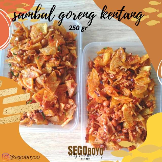 Sambal Goreng Kentang Mix 250gr Shopee Indonesia