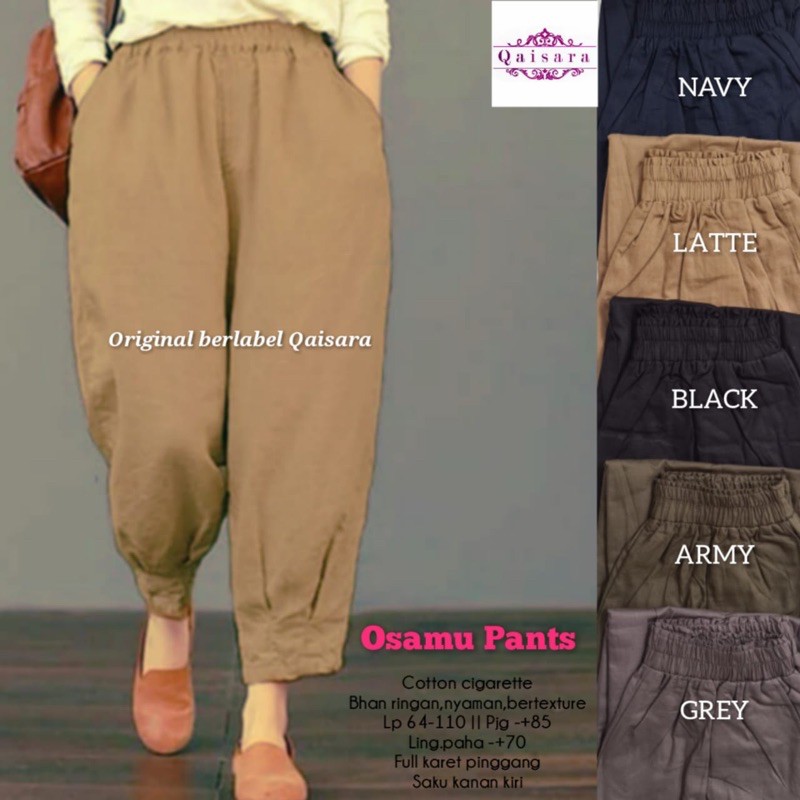 OSAMU PANT BY QAISARA