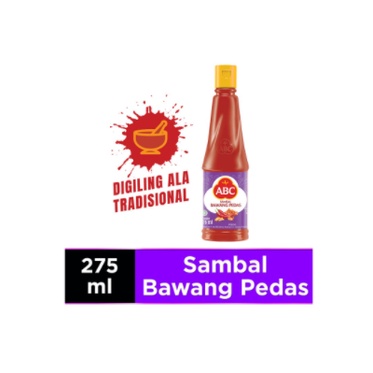 

Abc Sambal Bawang Pedas 275Ml