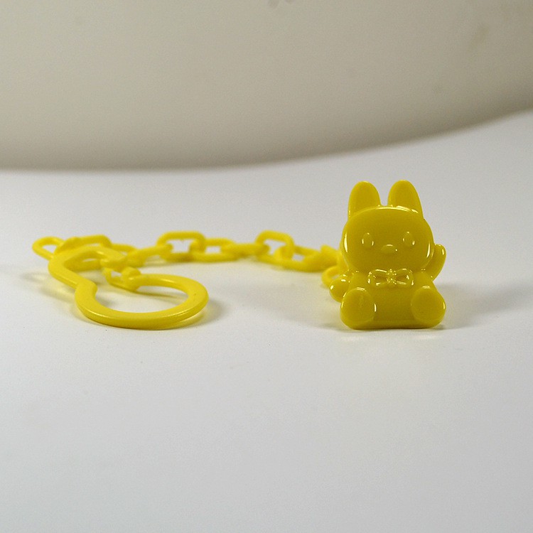 ~COD~DO-C43 Tali Gantungan Empeng Baby Klip Rantai Penjepit Dot Bayi Teether Clipper Pacifier Holder-TALI EMPENG KUNING