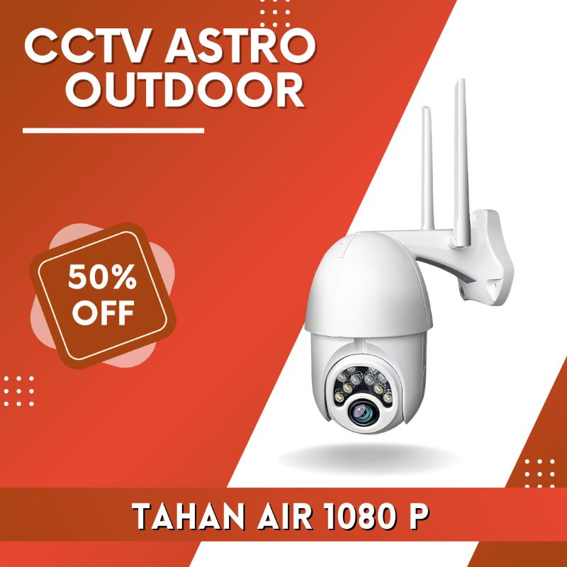 CCTV Astro Outdoor Waterproof infrared HD 1080 P / cctv outdoor / cctv wifi / cctv murah / camera cc