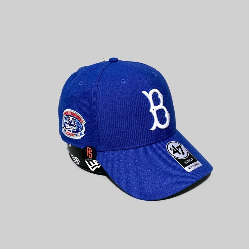 TOPI ORIGINAL 47 MVP WS 1955 BROOKLYN DODGERS BLUE