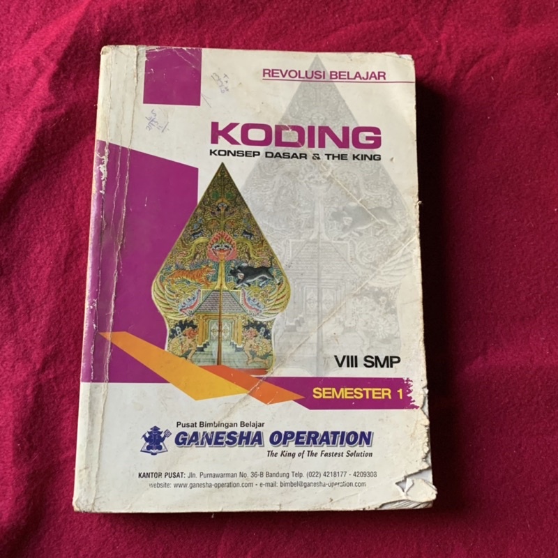 Buku Koding Ganesha Operation Kelas 7 dan 9