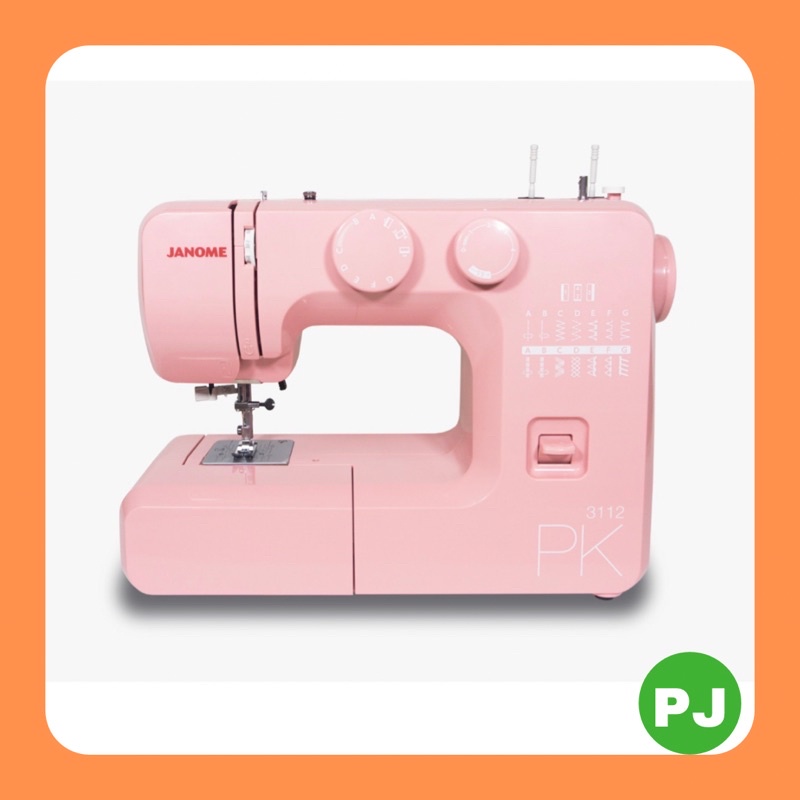 Mesin Jahit Janome 3112PK - Portable dengan 12 Pola Jahitan dan LED Lighting