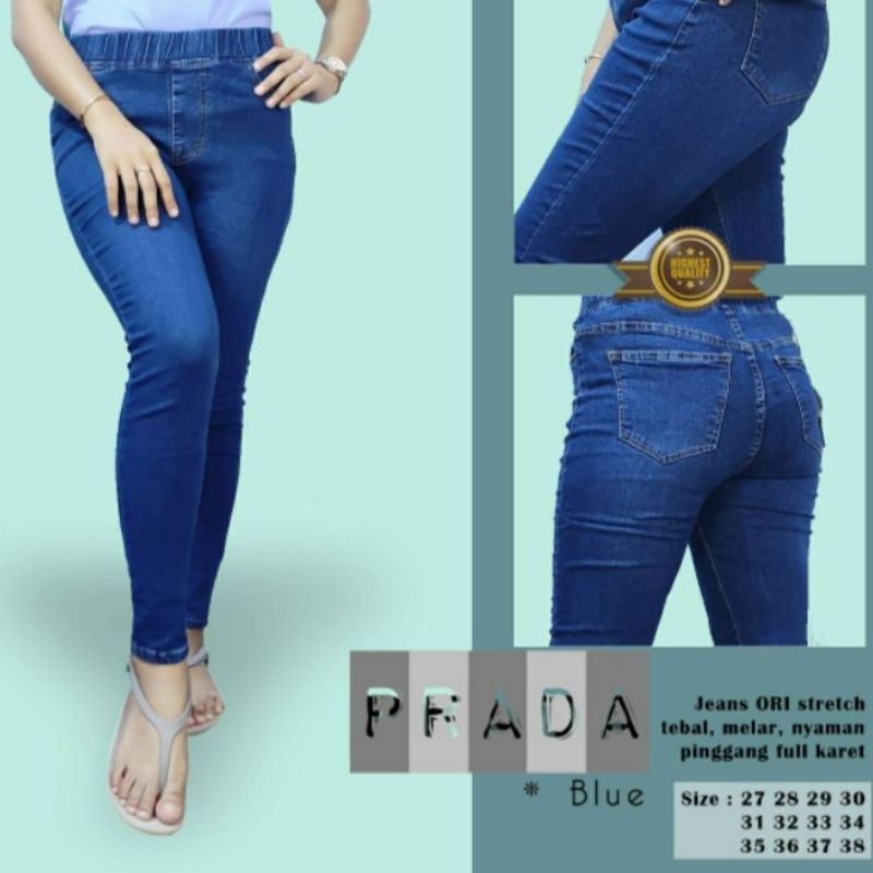 Celana Panjang Legging Wanita Soft Jeans Premium Terbaru Termurah