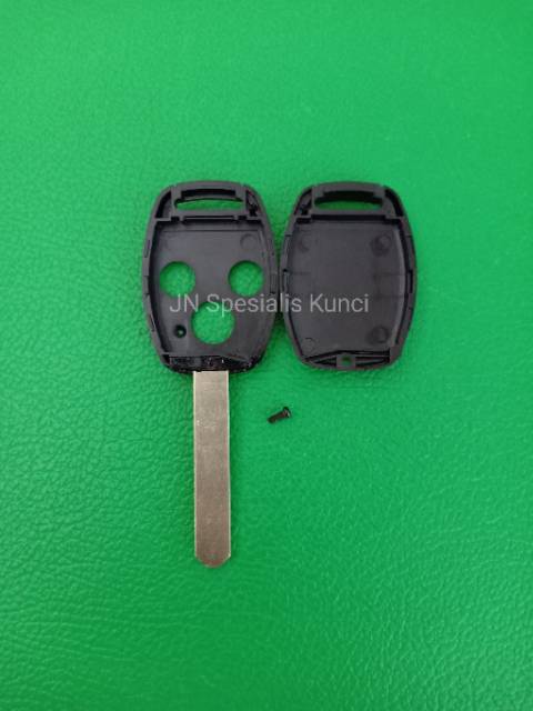 Casing Kunci Honda CR-V, Accord, Civic Tombol 3 +Dengan Logo Merah