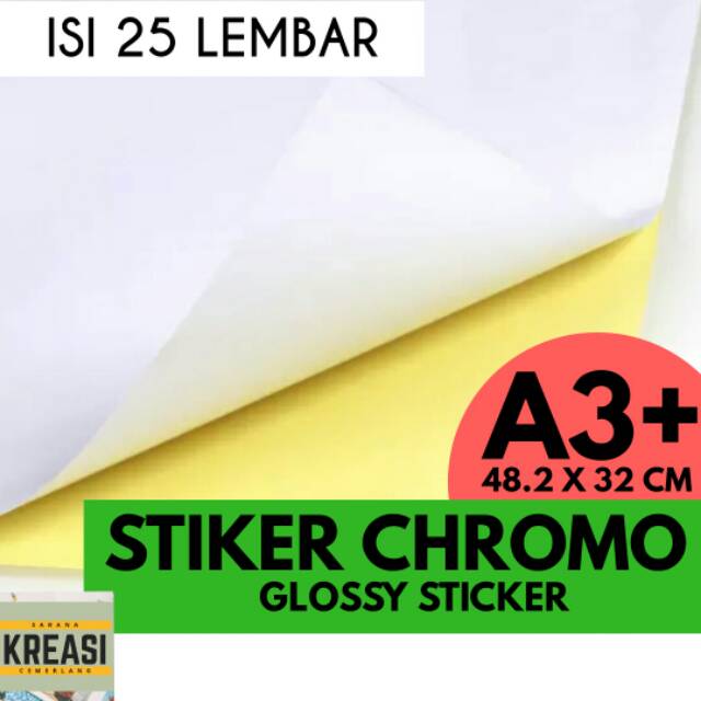 Paling Keren Kertas  Stiker  Cromo  A3 Aneka Stiker  Keren