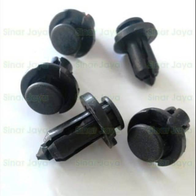 Klip fender clip body bemper filter honda hrv jazz stream(bentuk panjang) min 10pcs beli -10 cancel