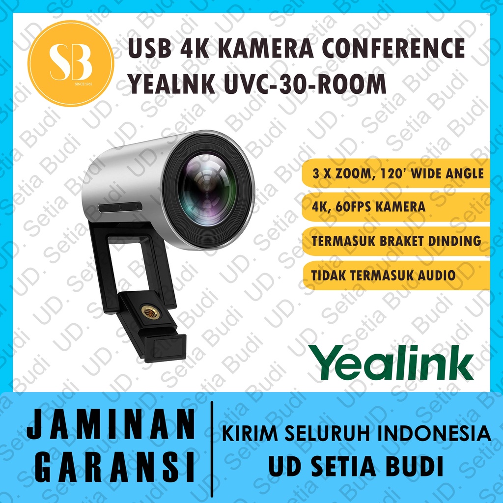 USB Kamera Yealink UVC30-Room 4K (3X Zoom) UVC-30