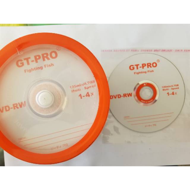 DVDRW DVDR-W gt pro ecer dan grosir original