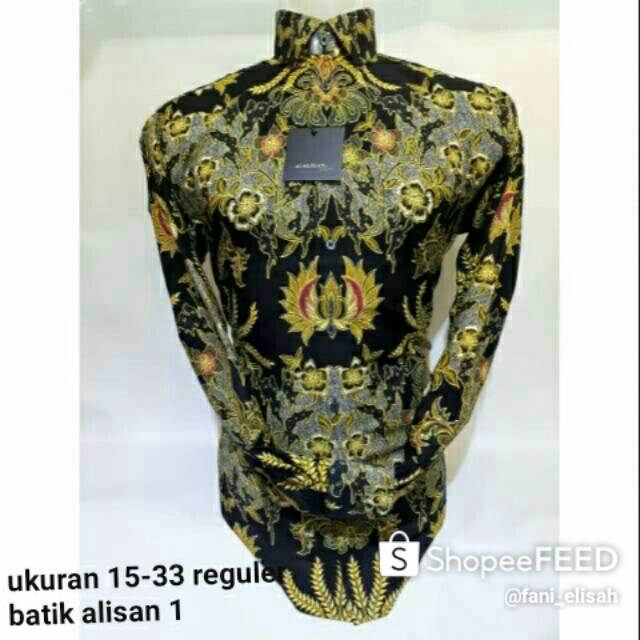 Kemeja batik Alisan