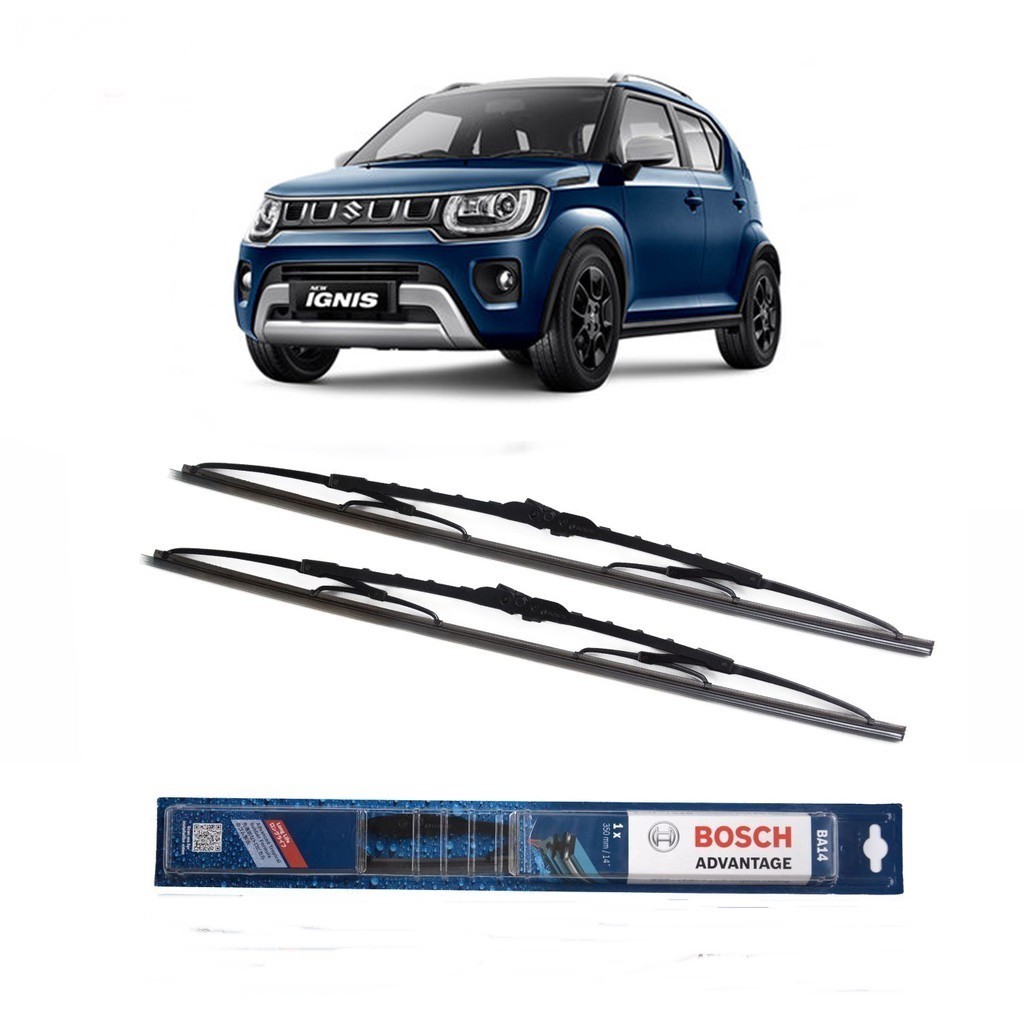 Bosch Wiper Suzuki Ignis Frame Besi - 2 buah/Set 18-20