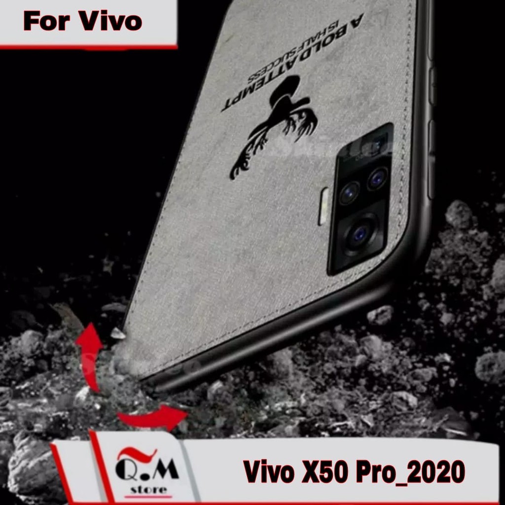 Case Deer Vivo X70 Pro / Vivo X50 Pro / Vivo X50 2020 Soft Case High Quality Premium Casing Deer Bermotif Rusa Jens