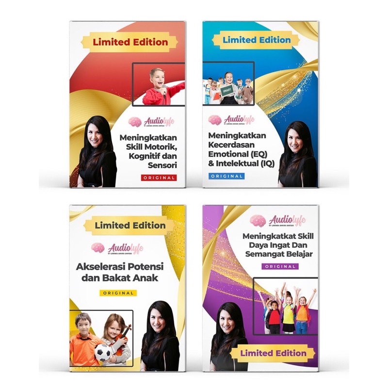 CD DVD AudioLyfe Audio Terapi Gelombang Otak Anak Original Mamalyfe Meningkatkan Kecerdasan dan Kema