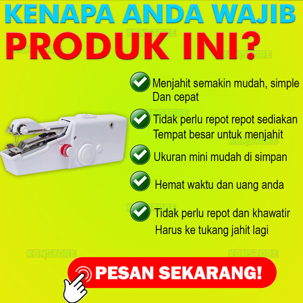 ALAT JAIT PORTABLE MESIN JAHIT MENJAHIT JAIT TANGAN MINI KECIL PORTABLE PORTABEL ELEKTRONIK STAPLES-6