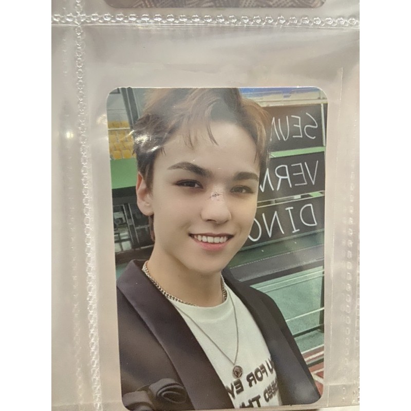 Photocard pc interpark synnara jeonghan vernon seventeen