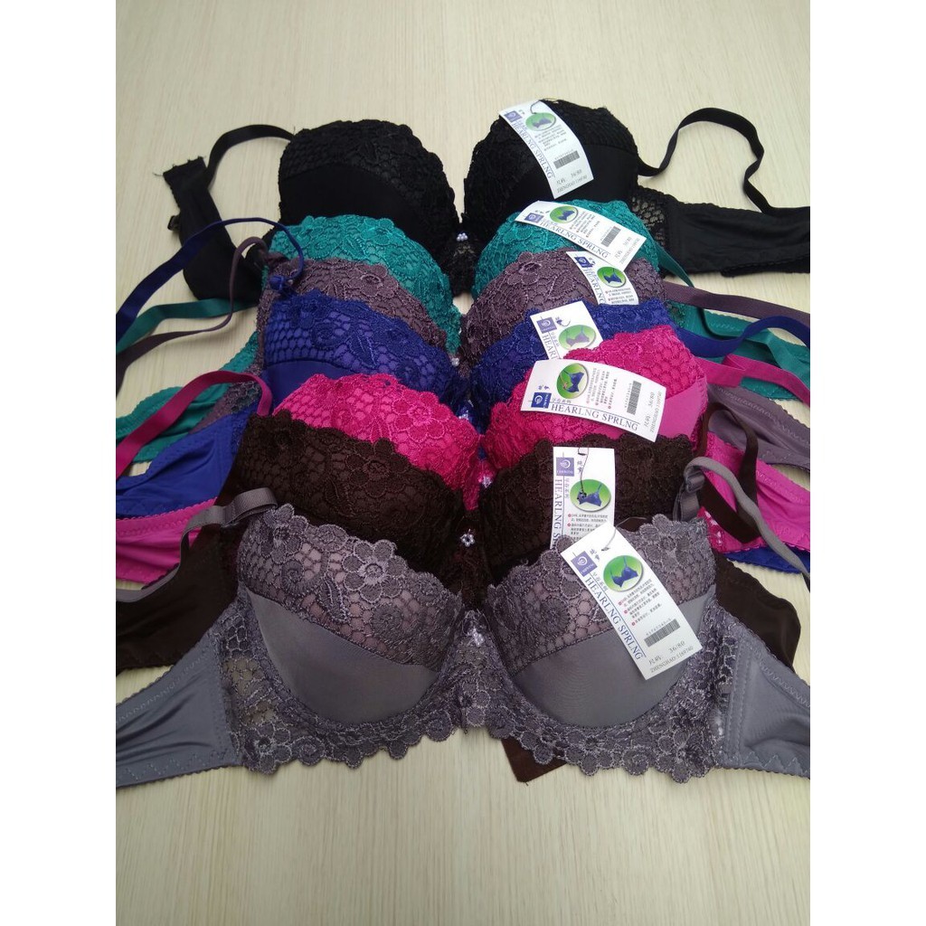 12 PCS RUMI KAIT 2 BRA BUSA TEBAL PUSH UP BRA KAIT 2