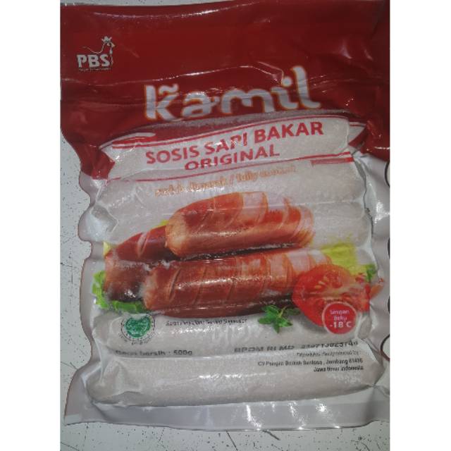 

Kamil sosis sapi bakar original isi 6 pcs
