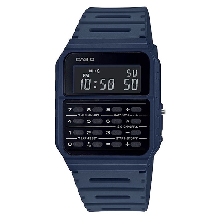 

Casio Ca-53Wf-2Bdf - Jam Tangan Calculator / Kalkulator - Biru - Ca53