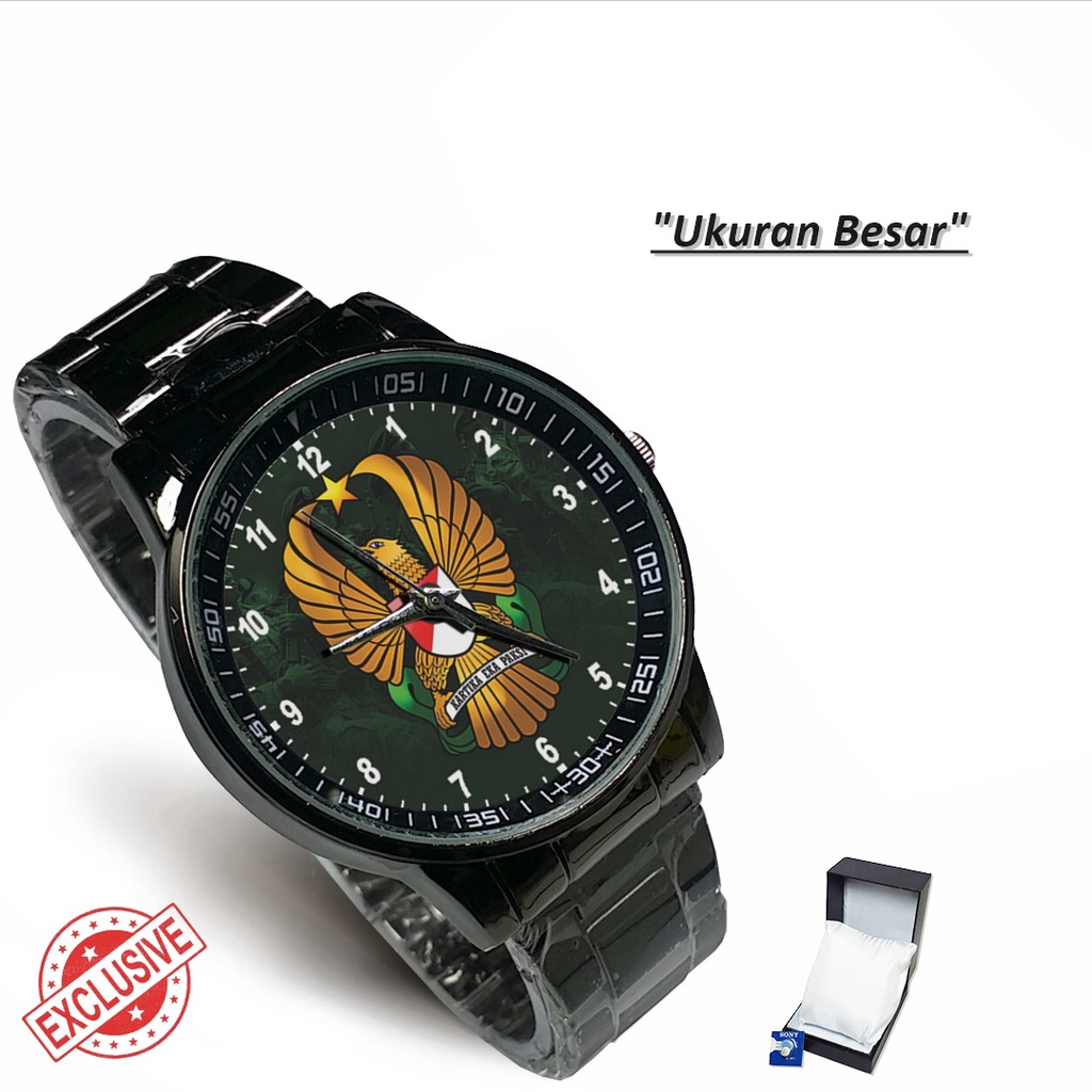 Jam Tangan Rantai Couple TNI ANGKATAN DARAT (Special)