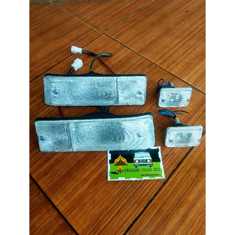 1set Lampu Sein PUTIH Hijet 1000 s75 (4pcs)