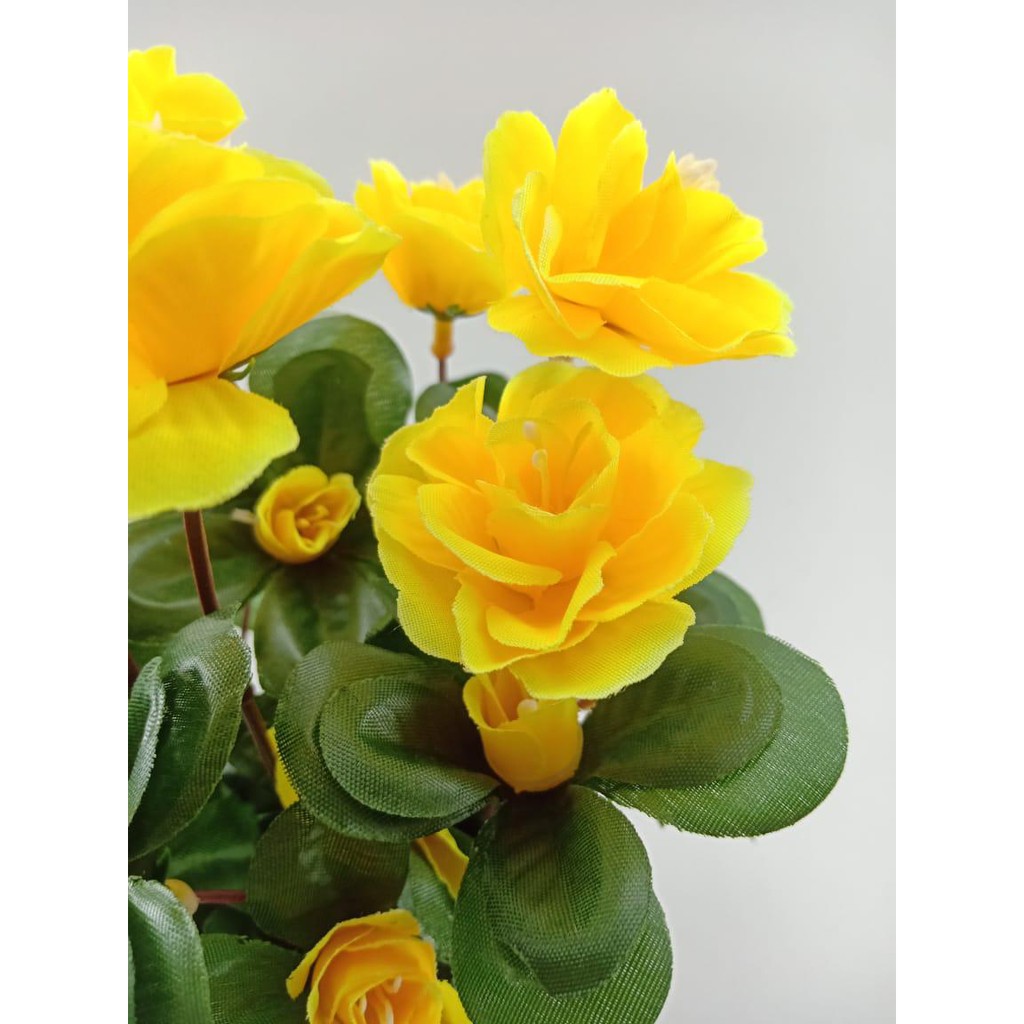 COD BUNGA PLASTIK BUNGA PAJANGAN IMITASI BUNGA ARTIFISIAL BUNGA MAWAR  TANAMAN HIAS  BR2211-1