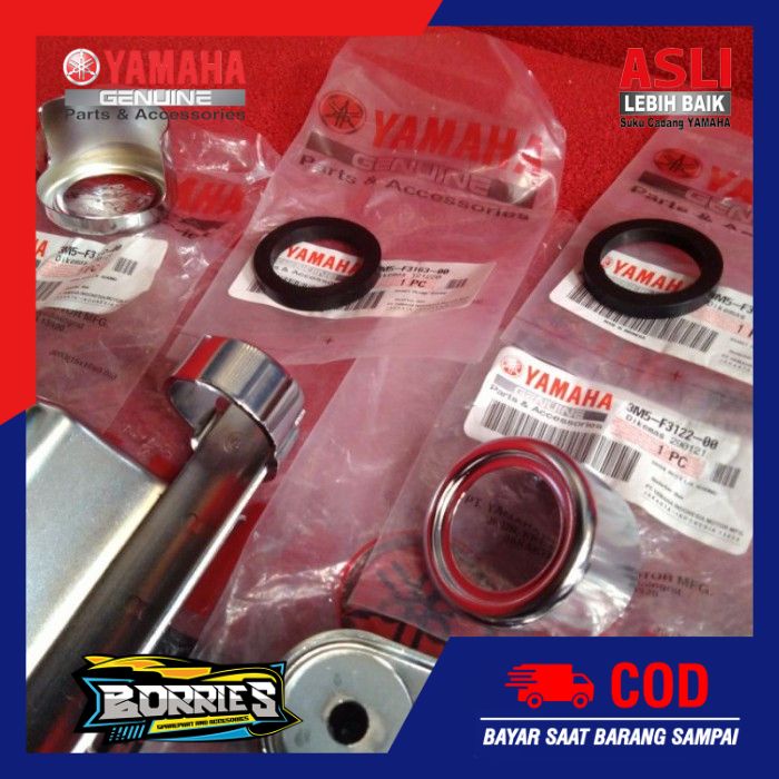 Breket Bracket Kupingan Lampu Depan RX K RX KING Master Cobra Original Set