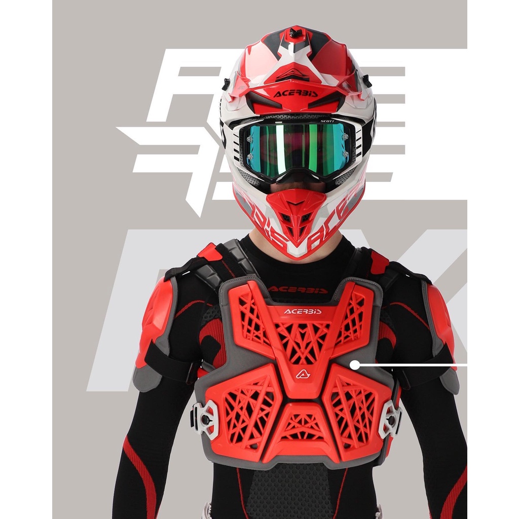 Pelindung Dada Acerbis Gravity Roost Deflector MX Body Protector