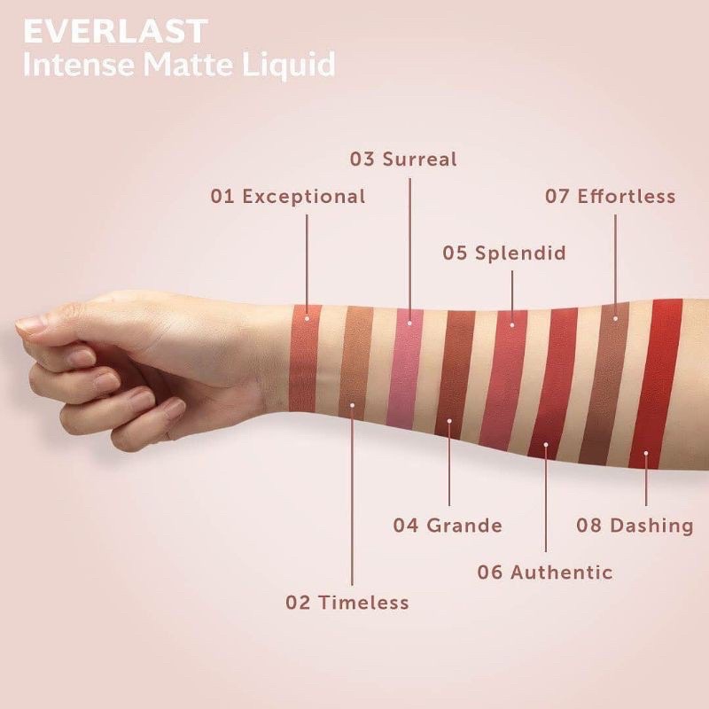 WARDAH Instaperfect Everlast Intense Matte Liquid Lipcream | Lip Matte | Lip Cream