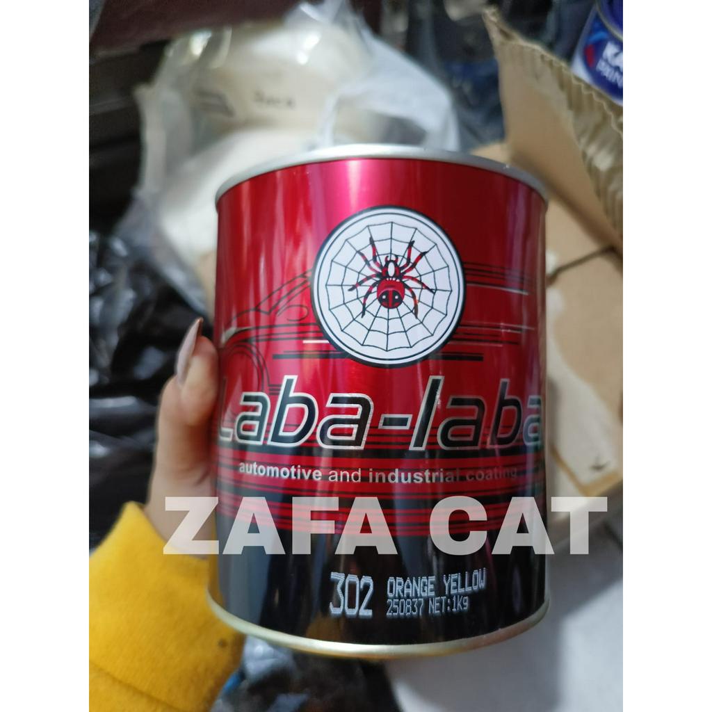 Cat Laba - Laba NC Orange Yellow 302 1Kg | Laba Laba | Cat Mobil | Cat Mobil Kuning | Cat Mobil Yell