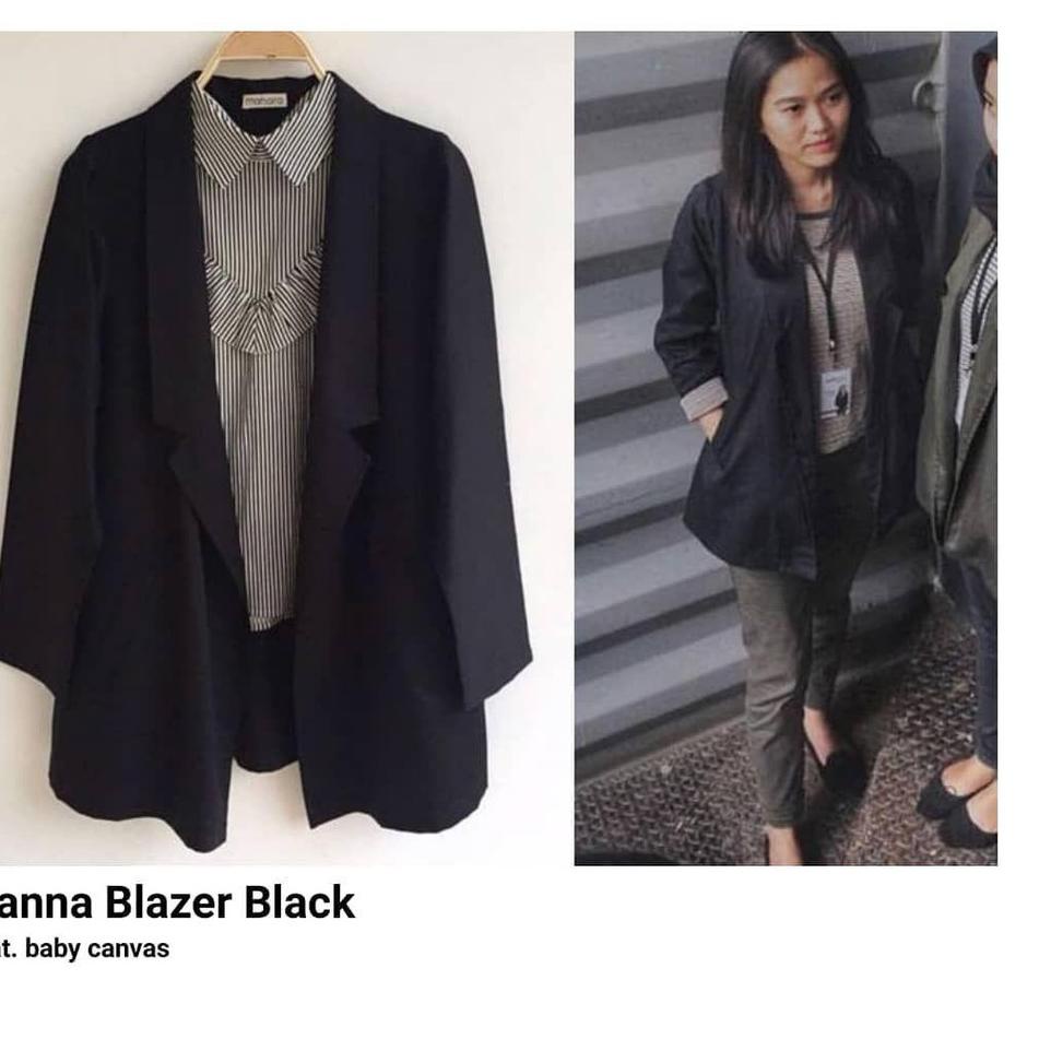 DOM.203396 • Sabiya Grosir - Hanna Blazer l Blazer Polos Wanita