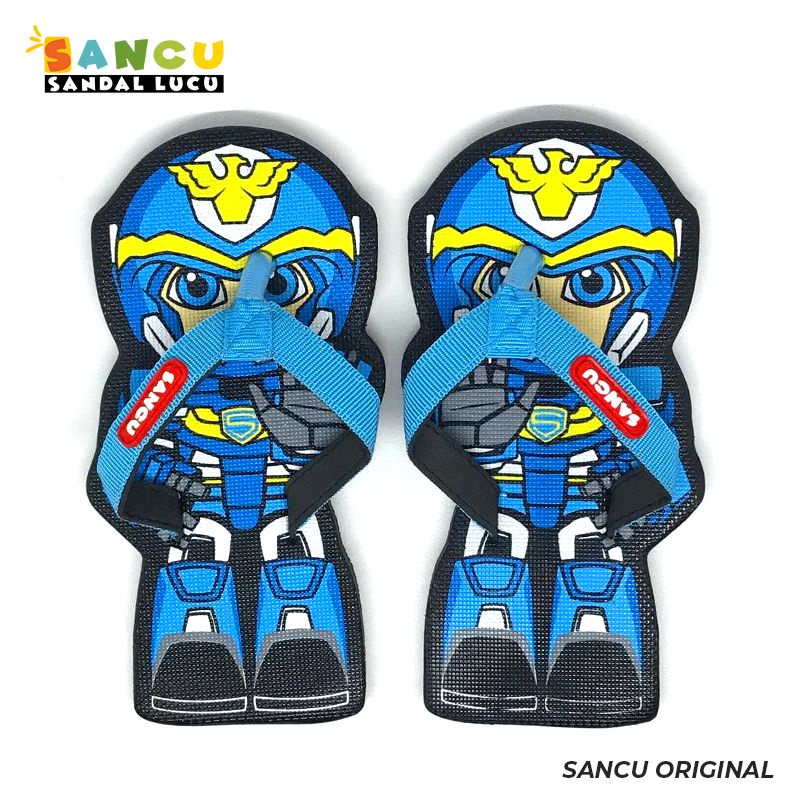 Sandal Anak Karakter Robot Sancu