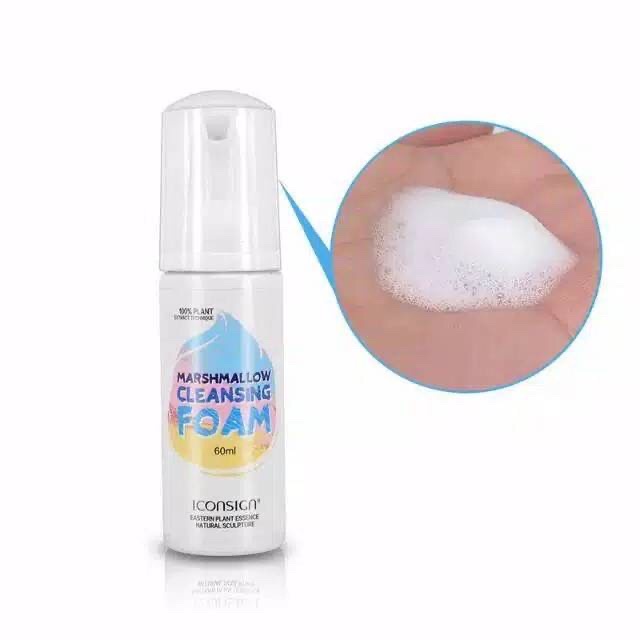 Iconsign marshmallow eyelash extension cleansing foam / eyelash spa