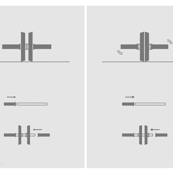 FED - XM0101Fed Abdominal whell ABS Roller fitness gym