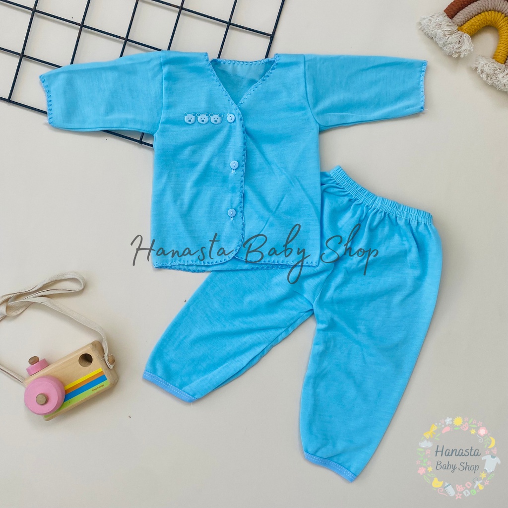 Setelan Lengan Panjang Bayi Murah / Baju Bayi Newborn Polos