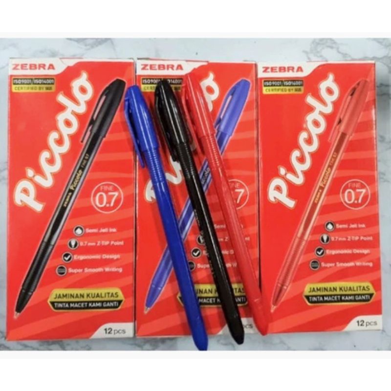 

BOLPEN PICCOLO ZEBRA 0.7 BLACK/BLUE/RED