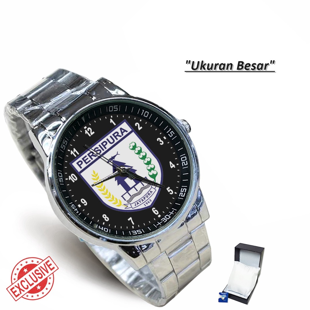 Jam Tangan Rantai Couple PERSIPURA JAYAPURA (Limited Edition)