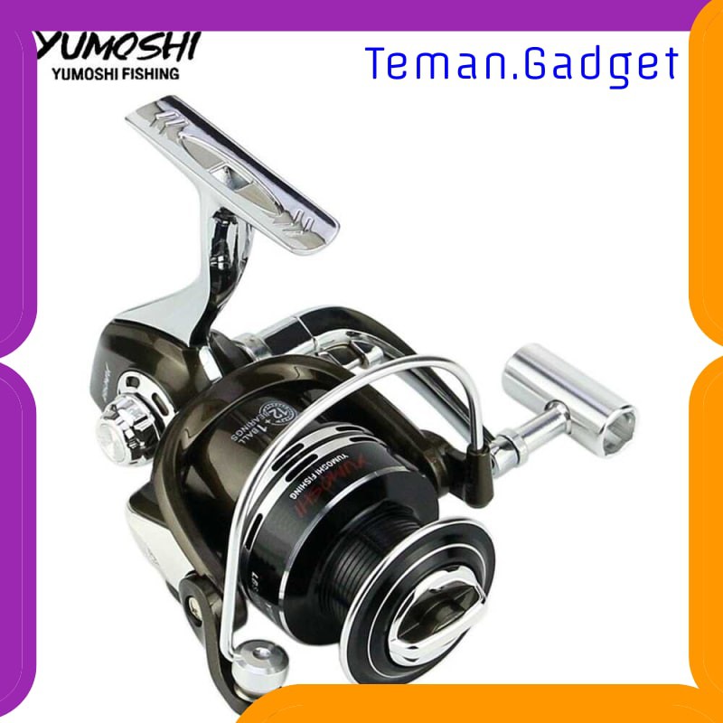 TG-IF183 YUMOSHI BY3000 REEL PANCING SPINNING 12+1 BALL BEARING 5.2:1