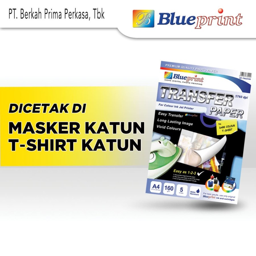 BP-TKA4160 Transfer Paper Dark A4 BLUEPRINT