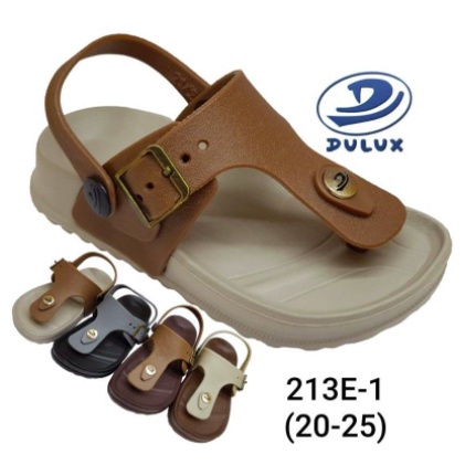 DX-213E-1 Sandal Jepit Anak Balita Tali Belakang Merek Dulux Size 20-25