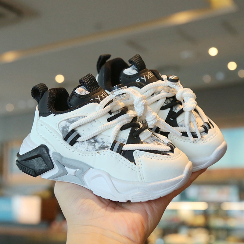 Sepatu Anak import model FYXBBA absrak  FASHION terbaru 100% import