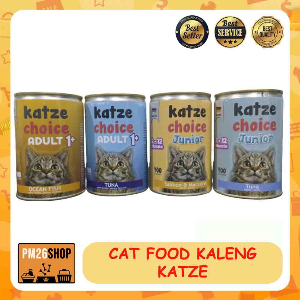 MAKANAN KUCING CAT FOOD KALENG KATZE CHOICE