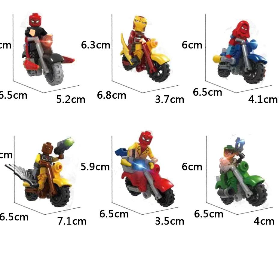 Paling Diminati.. 【Stok Baru】LEGO Balok Bangunan Ninjago Superhero Poli Tobot Octonauts Mainan Balok