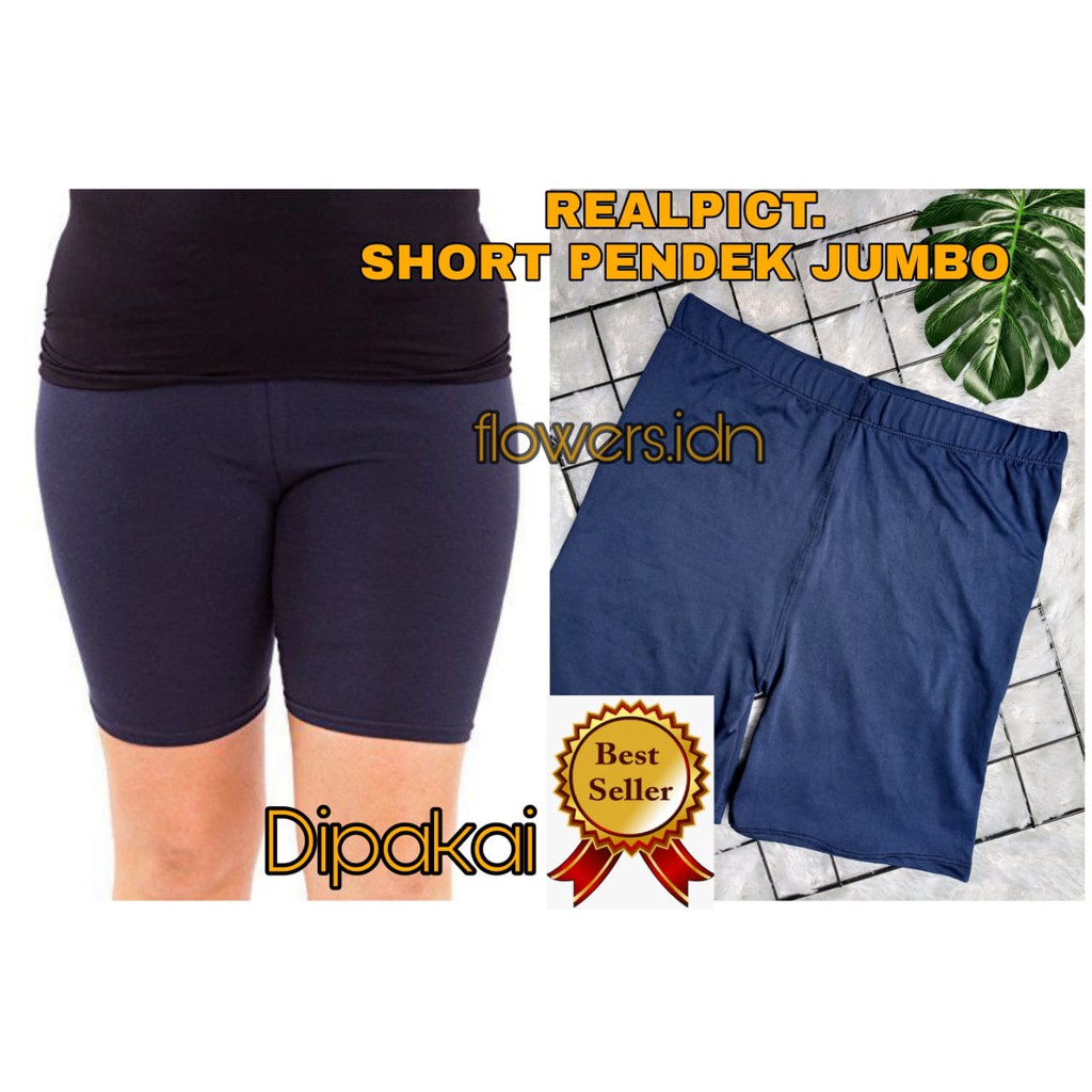 Celana Short Street Hot Pants Mini Pop Pant Daleman Wanita Size Jumbo