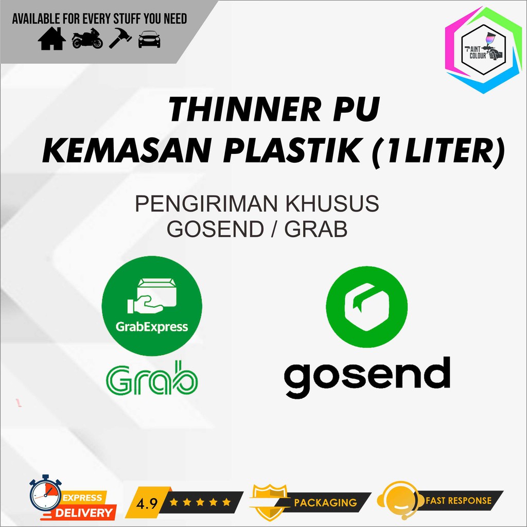 THINNER HG 1 LITER KEMASAN PLASTIK HG