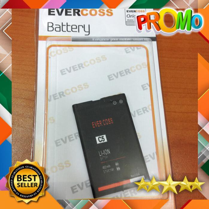 BATERAI EVERCOSS C5 4800MAH DOUBLE POWER EVERCOSS