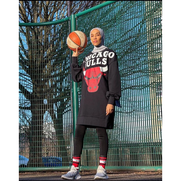 MLB CHICAGO BULLS SWEATSHIRT DRESS