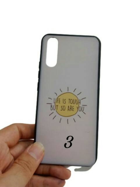 CASE UV TIMBUL OIL MACARON QUOTES VIVO S1