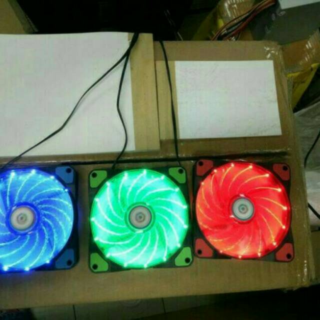 Fan casing led 12 cm